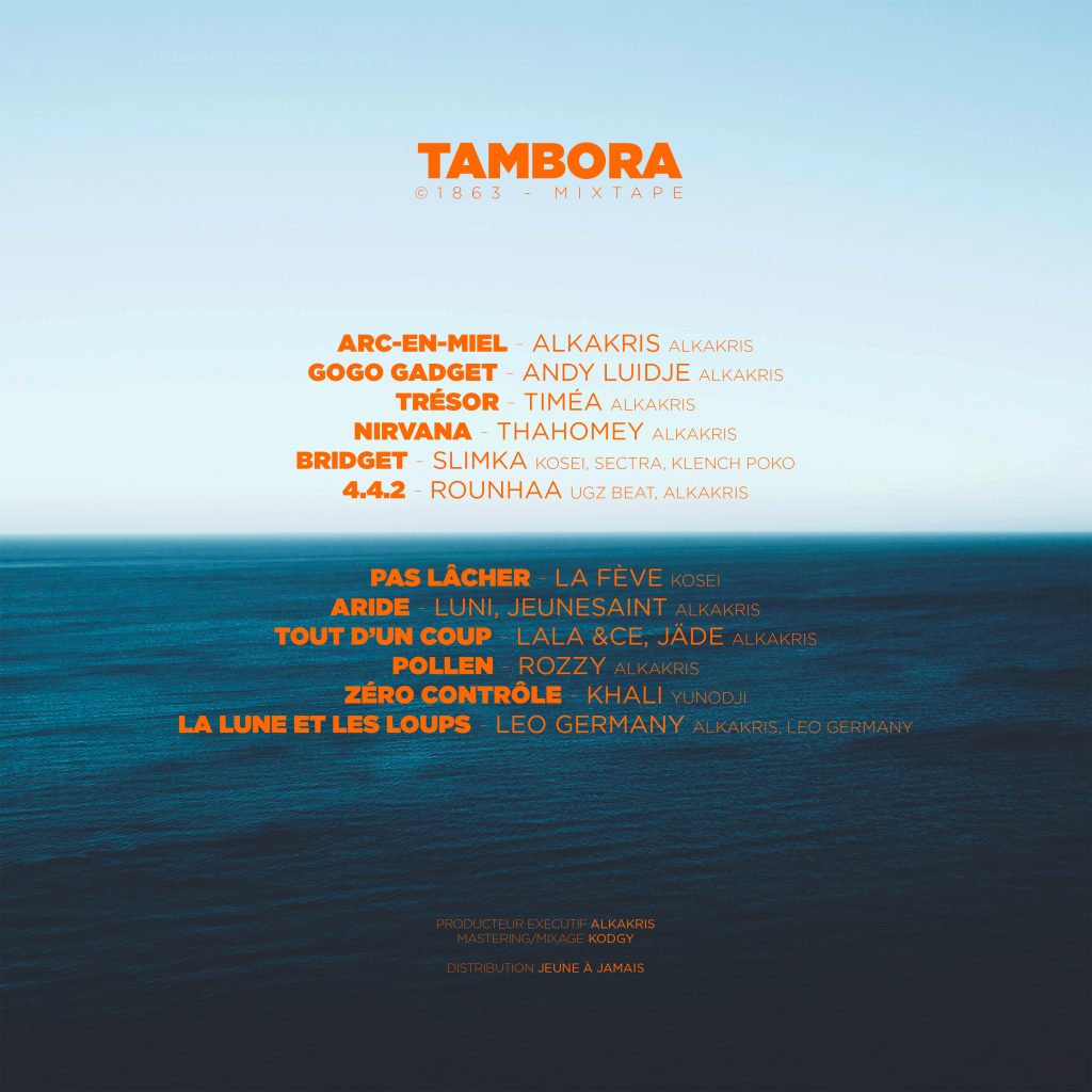 Tracklist Mixtape Tambora